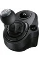 Produktbild: Logitech Driving Force Shifter 6 Gang Schalthebel Schaltknauf Echtleder Stahl