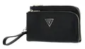 Produktbild: GUESS Double Flat Pouch Abendtasche Tasche Black schwarz Neu