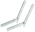 Produktbild: Hettich Klapphalter für Tische und Bänke 200 mm Stahl, verzinkt, 2 Stück
