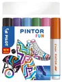 Produktbild: PILOT Marker Pilot 4161S6F Kreativmarker Pintor FUN - M, 6 Stück sortiert