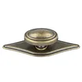 Produktbild: Möbelknopf Möbelgriff Schrankgriff Schubladenknopf Antik Messing Optik Höhe 24mm