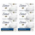 Produktbild: Dove Original Beauty Cream Bar 3 in 1 reinigt, spendet Feuchtigkeit und pflegt Sulfatfreies Duschgel für weiche und glatte Haut, geeignet für tägliche Anwendung, 6x90g