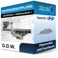 Produktbild: G.D.W. Anhängekupplung abnehmbar passend für Hyundai i30 Fastback 06.2024- neu
