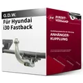 Produktbild: Anhängerkupplung abnehmbar für Hyundai i30 Fastback 06.2024-jetzt top