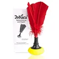 Produktbild: Tunturi Indiaca Turnier Ball - Offiziele Indiaca für Profis - Ball - Peteca Spiel - Handschlagball - Indiaka