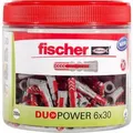 Produktbild: Fischer Dübel DuoPower Ø 6 mm x 30 mm Runddose 200-teilig