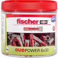 Produktbild: fischer Dübel DUOPOWER 6x30, wiederverschließbare Dose, hellgrau