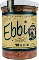 Produktbild: Ebbi Hundenassfutter im Glas - Rind 400g