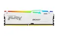 Produktbild: 32GB (2x16GB) Kingston Fury Beast White RGB EXPO DDR5-6000 CL30 RAM Arbeitssp...