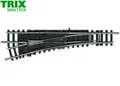 Produktbild: Minitrix / Trix N 14938 Handweiche links polarisiert 15° 112,6 mm - NEU + OVP