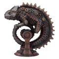 Produktbild: Steampunk Mechanische Chamäleon-Eidechse Bronzefigur 223 cm Bronze