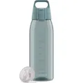 Produktbild: Sigg - Tritan Trinkflasche - Total Color ONE Morning Blue - Für Kohlensäurehaltige Getränke Geeignet - Spülmaschinenfest - Auslaufsicher - Leicht - BPA-frei - Blau - 1L