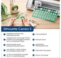 Produktbild: silhouette Papierschneidegerät - CAMEO 5 Matt Black Schneideplotter