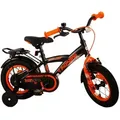 Produktbild: TPFSports Kinderfahrrad, Schwarz, Orange, Metall, Märchen/ Fantasie, 45 cm, Freizeit, Sport & Fitness, Fahrräder, Kinderfahrräder