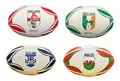 Produktbild: OnlySportsgear Gioco International Country Themed Rugby Balls, Unisex, Erwachsene, Wales (Mehrfarbig), Größe 5