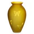 Produktbild: Vase Lemon Butterfly 25cm, Gelb, Glas