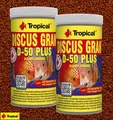 Produktbild: (€39,60/L) Tropical Discus Gran D-50 Plus 2x 250ml Granulat Diskus