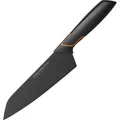 Produktbild: Fiskars Santokumesser Edge 1003097, Kunststoffgriff, Qualitätsstahlklinge 17cm