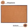 Produktbild: Hanse Home Schmutzfangmatte Wash & Clean, Dunkelorange, Textil, Uni, rechteckig, 120x180 cm, Oeko-Tex® Standard 100, rutschfest, für Fußbodenheizung geeignet, rutschhemmend, schützt den Fußboden, pflegeleicht, lichtunempfindlich, trittschallgedämmt, widerstandsfähig, Teppiche & Böden, Fuß & Stufenmatten, Fußmatten und Schmutzfangmatten