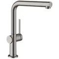 Produktbild: hansgrohe Talis M54 270 Küchenarmatur 72840340 1jet, brushed black