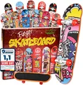 Produktbild: Finger Skateboard Set 12 einzigartige Designs für endlosen Spaß Fingerboard