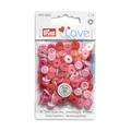 Produktbild: PRYM Prym Love Color Snaps Mini Mischpackung rosa
