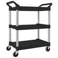 Produktbild: Rubbermaid Service- und Mehrzweckwagen schwarz