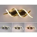 Produktbild: Trio Leuchten - led Wandleuchte sequence dimmbar Lichtfarbe einstellbar Messing, Breite 47cm