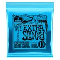 Produktbild: Ernie Ball Extra Slinky Nickel Wound E-Gitarrensaiten, 3er-Pack, Stärke 8-38