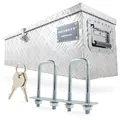 Produktbild: HASKYY Aluminium Transportbox 800x220x220 mm Truckbox Deichselbox Werkzeugkasten Alubox Alukoffer