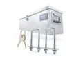 Produktbild: HASKYY Anhänger-Deichselbox Alubox Transportbox Anhängerbox Deichselbox 80x22x22cm Aluminiumbox Ka
