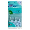 Produktbild: TePe Interdentalbürsten X-soft hellblau 0,6 mm, 8 Stück