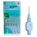 Produktbild: TePe Interdentalbürste, Extra Soft, Blau, 0,6 mm/ISO 3, 8 Stk., Plaque-Entfernung, effiziente Reinigung der Zahnzwischenräume, für mittelgroße Lücken