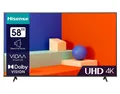 Produktbild: Hisense UHD TV 4K-Fernseher Bildschirm Flachbildfernseher 58 Zoll 58A6K *B-Ware
