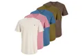 Produktbild: Jack & Jones T-Shirt Herren T-Shirt 5er Pack Baumwolle (Packung, 5er Pack)