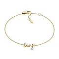 Produktbild: Damen Armband FOSSIL SUTTON JF04362998 Edelstahl Golden LOVE