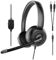 Produktbild: SpeedLink METIS On Ear Headset kabelgebunden Stereo Schwarz Headset, Lautstärkeregelung, Mikrofon-Stummschaltung
