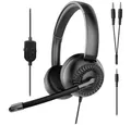 Produktbild: Speedlink On Ear Headset SL-870006-BK Kopfhörer (Headset, Lautstärkeregelung, Mikrofon-Stummschaltung)