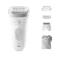 Produktbild: Braun Silk-épil 7 7-041 Elektrischer Epilierer MicroGrip 0.5 mm Weiß/Grau