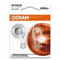 Produktbild: Osram W16W 12V 16W W2,1x9,5d 2st. Blister Osram