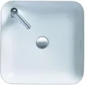 Produktbild: Duravit Cape Cod Aufsatz-Waschtisch 2340463200 46 x 46 cm, mit Hahnloch, ohne Überlauf, Armatureninsel, Weiß Seidenmatt