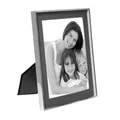 Produktbild: Fink Bilderrahmen Fotomaße 20 x 25 cm Fotorahmen grauer versilberter Fotohalter