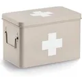 Produktbild: Zeller Medizinbox Metall 21 cm x 20 cm x 32 cm Beige