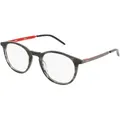 Produktbild: Hugo HG 1017 Herren-Brille inkl. Gläser Vollrand Rund Acetat-Gestell 49/21/145, grau