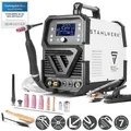 Produktbild: STAHLWERK Schweißgerät 2 in 1 Kombi AC/DC WIG 200 ST – Digital, WIG & MMA 200 A, HF-Zündung, Spot-Funktion, Clean-Modus, IGBT, Remote-Anschluss