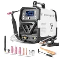 Produktbild: STAHLWERK Schweißgerät 2 in 1 Kombi AC/DC WIG 200 ST Digital - WIG & MMA 200 A, HF-Zündung, Spot-Funktion, Clean-Modus, IGBT, Digital-Display & Remote-Anschluss