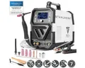 Produktbild: STAHLWERK Schutzgasschweißgerät Schweißgerät AC/DC WIG 200 ST Digital, 30 - 200 A, Packung, 1-tlg., Set, Alu-geeigneter WIG MMA Inverter