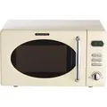 Produktbild: Wolkenstein Mikrowelle WMW720 SC - creme, Retro-Design, 700Watt, 20l, nostalgie - Creme