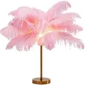 Produktbild: Kare-Design Tischleuchte, Pink, Naturmaterialien, Federn,Federn, 50x60x50 cm, Lampen & Leuchten, Innenbeleuchtung, Leuchten nach Räumen, Schlafzimmerlampen