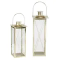 Produktbild: Goldene Laternen FAROL,  aus Metall, 2er-Set